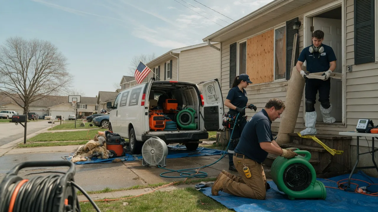 Water Damage Restoration in Pointblank, TX near me